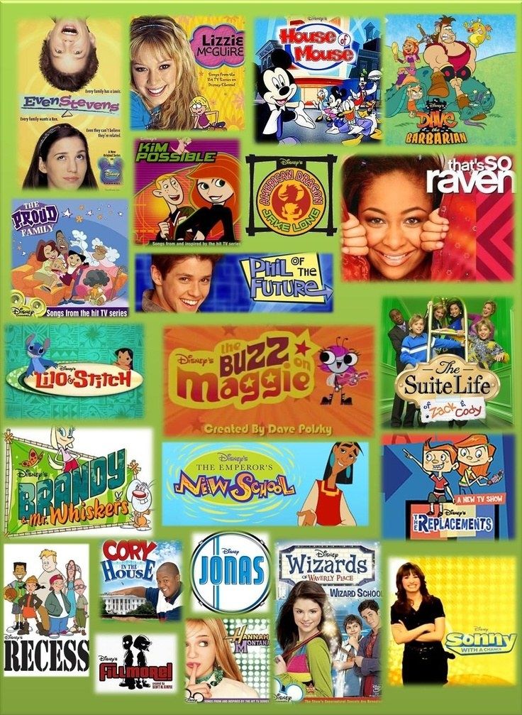 disney shows 2000s