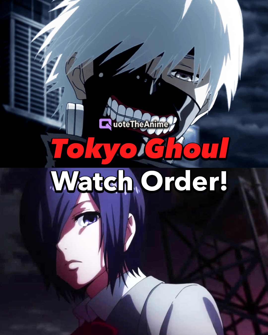 tokyo ghoul watch order