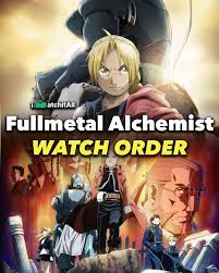 fullmetal alchemist watch order