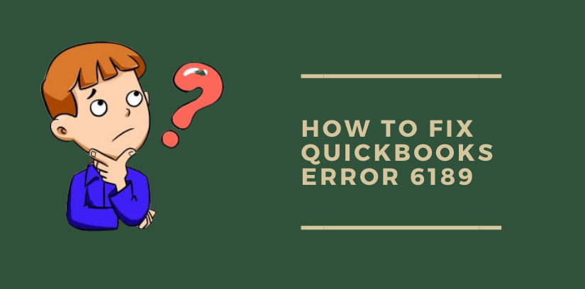 Quickbooks Error -6189