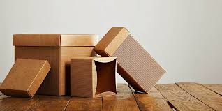 cardboard boxes