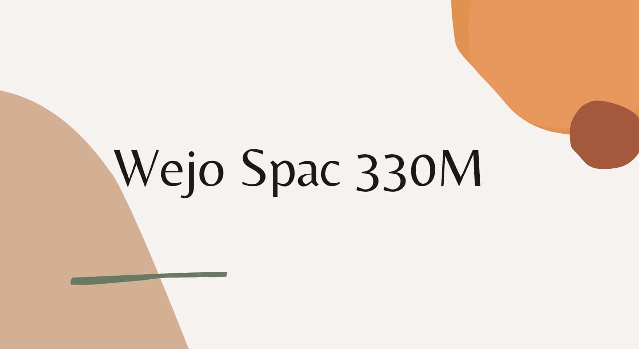 wejo spac 330m wejo