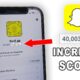 how to increase snap