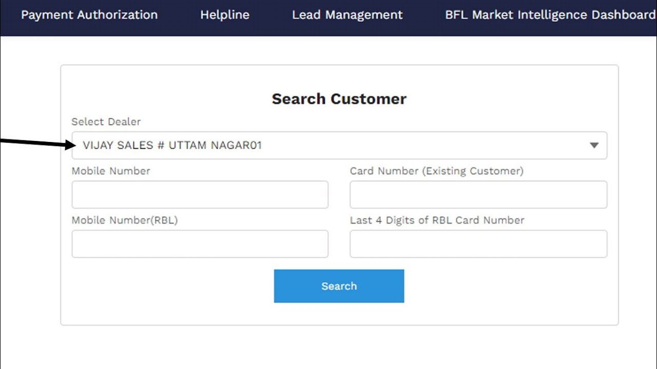 bfl sales login