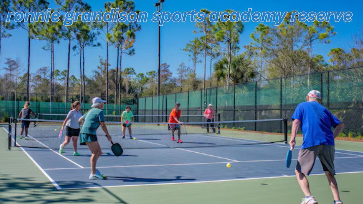 Ronnie Grandison Sports Academy Reserve Pickleball Courts