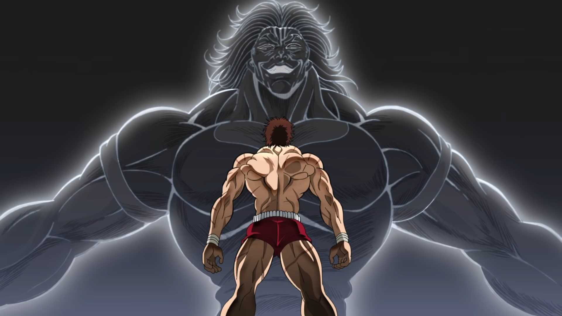 Baki wallpaper featuring intense anime scenes and characters in high-definition.