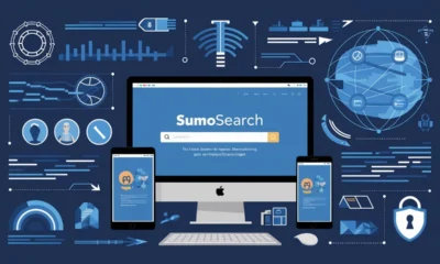 SumoSearch, a meta search engine interface compiling search results from various engines into one platform.