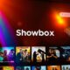 A vibrant graphic representing ShowboxMovies and free movie streaming.