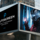 A sleek digital interface representing Plutoscreen com, offering streaming content.