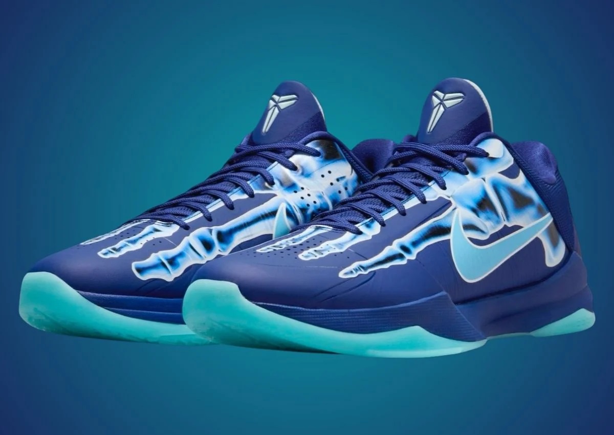 Kobe 5 Xray basketball shoes featuring sleek design and advanced performance technology