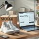 A visual representation of StockX's return policy with sneakers, shipping boxes, and a laptop displaying the StockX platform.